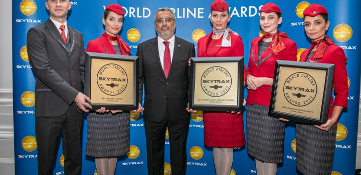 Turkish Airlines были выбраны лучшей авиакомпанией Европы и награждены главной авиационной наградой мира - Skytrax World Airline Awards