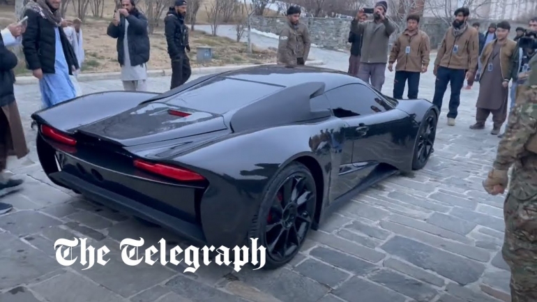 Талибы представили прототип первого в истории Афганистана суперкара