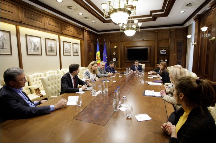 Спикер Игорь Гросу провел встречу с членами Европейской Бизнес Ассоциации из Молдовы