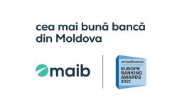 Maib – „Cea mai bună bancă din Moldova” potrivit EMEA Finance