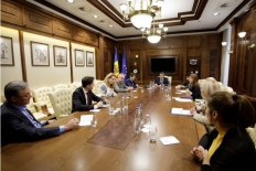 Speakerul Igor Grosu s-a întâlnit cu mai mulți membri ai Asociației Businessului European din Moldova